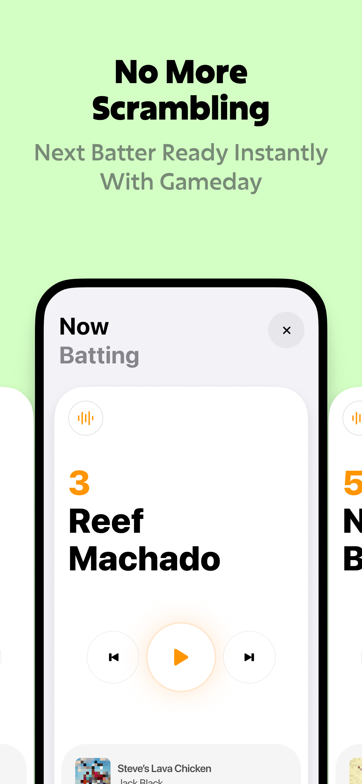Pick the exact moment they love